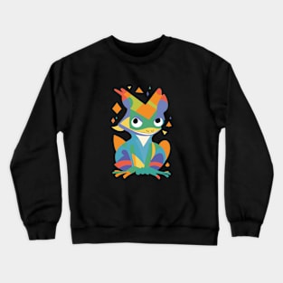 Portrait of Frog Crewneck Sweatshirt